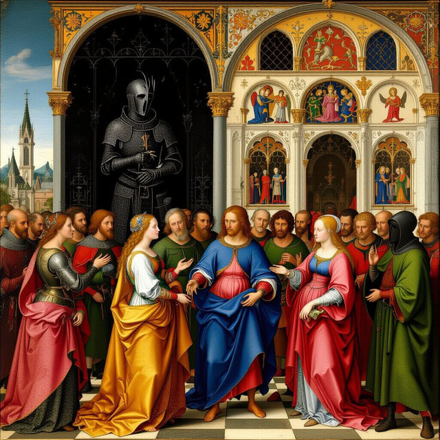 Renaissance Art Compared With Medieval Art gallery
