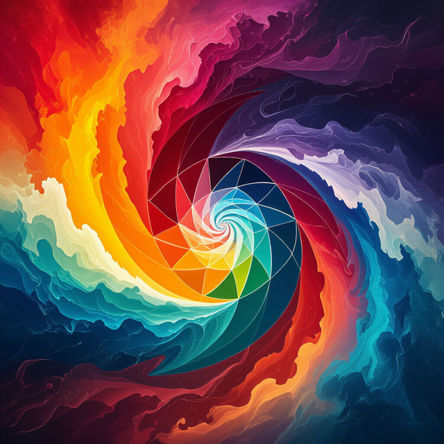 Abstract Colorful Art - Made With AI gallery