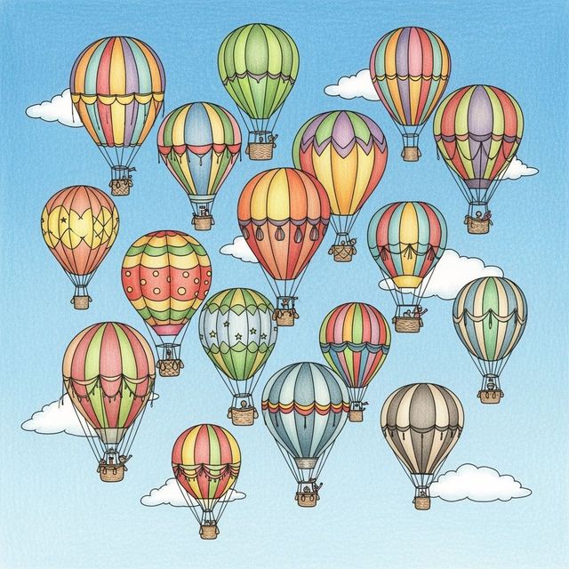 Explore AI-Generated Balloon Drawings gallery