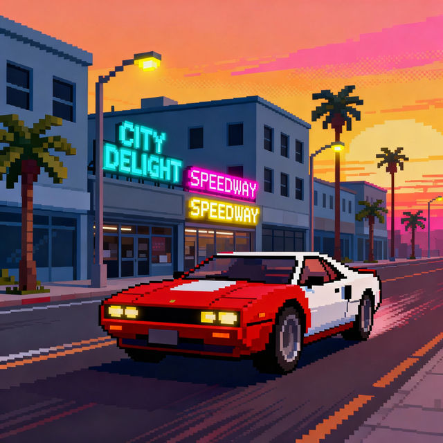 Car Pixel Art - Create Yours Now! gallery