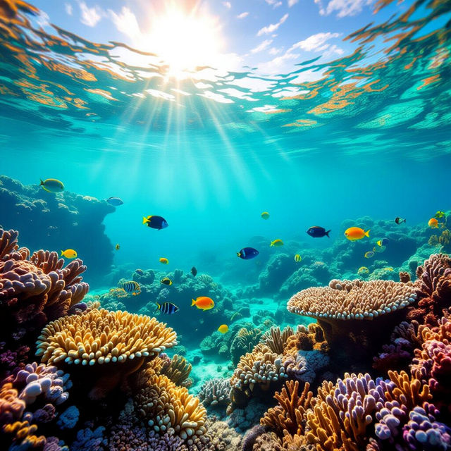 Great Barrier Reef Pictures - AI Generated gallery