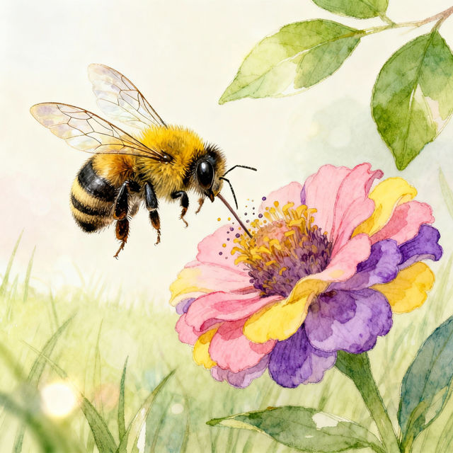Bumble Bee Drawings - Created With AI gallery