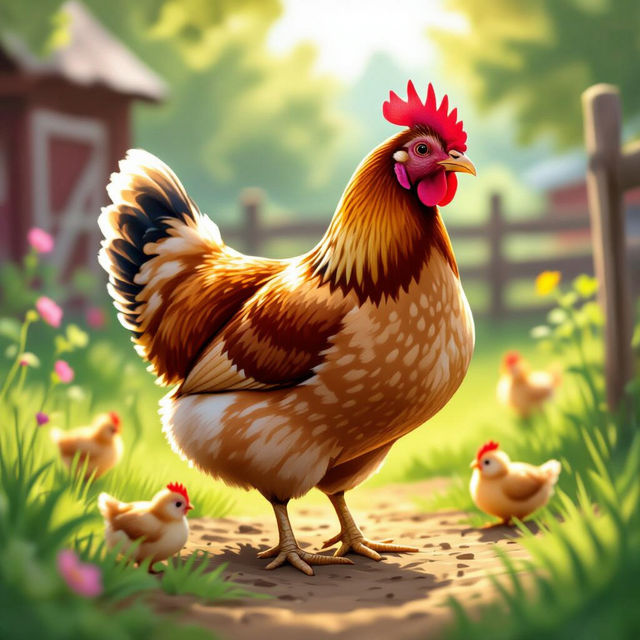 Hen Images - AI Generated gallery