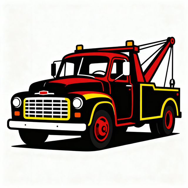 Tow Truck Drawing gallery