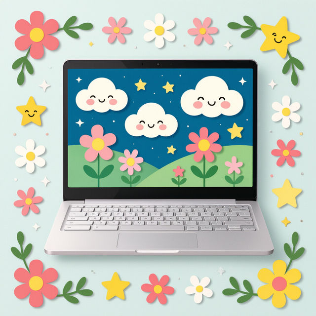 Aesthetic Cute Wallpapers for Chromebook gallery