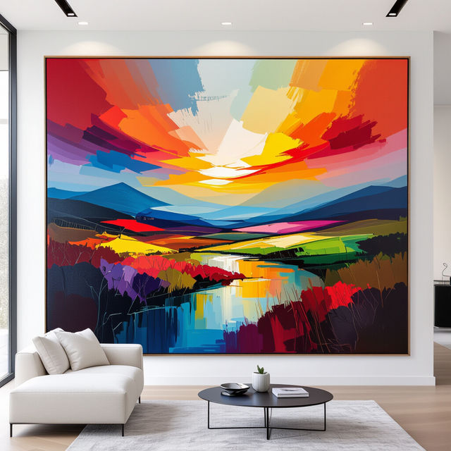 Extra Large Wall Art - Made With AI gallery