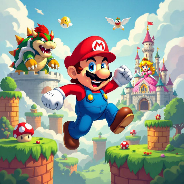 Mario Fan Art gallery