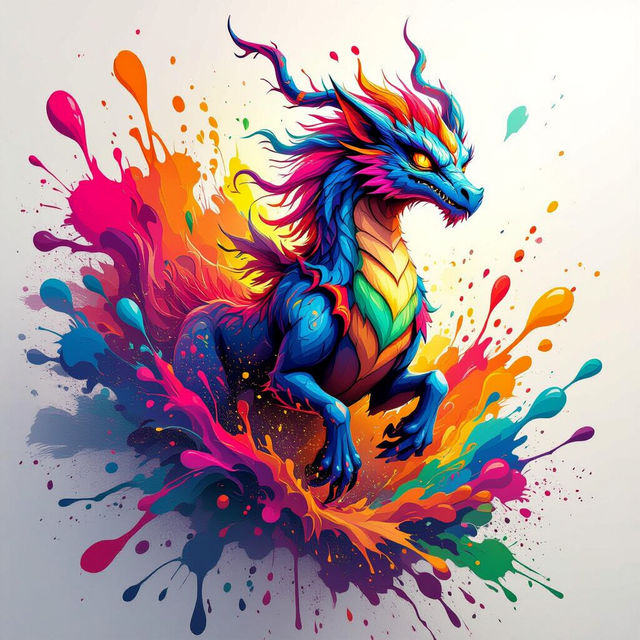 Splash Art - Made With AI gallery