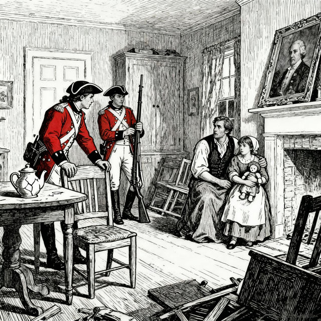 Quartering Act Drawings - Easy AI Creations gallery