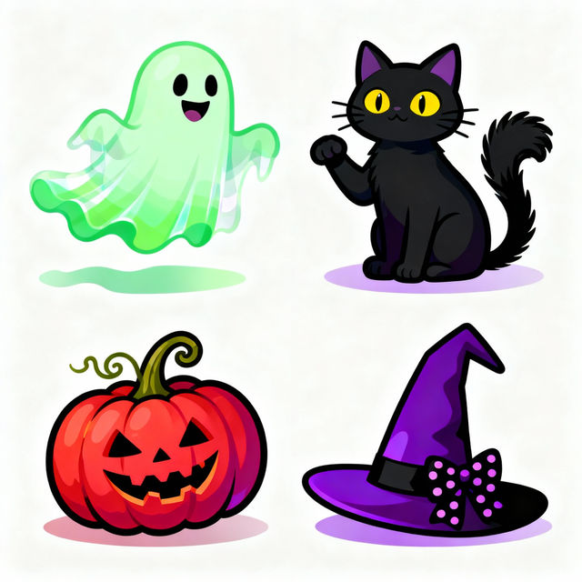 Cute Halloween Clip Art gallery