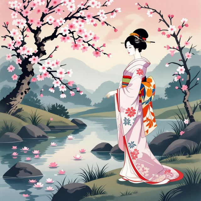 Heian Period Art - AI Creations gallery