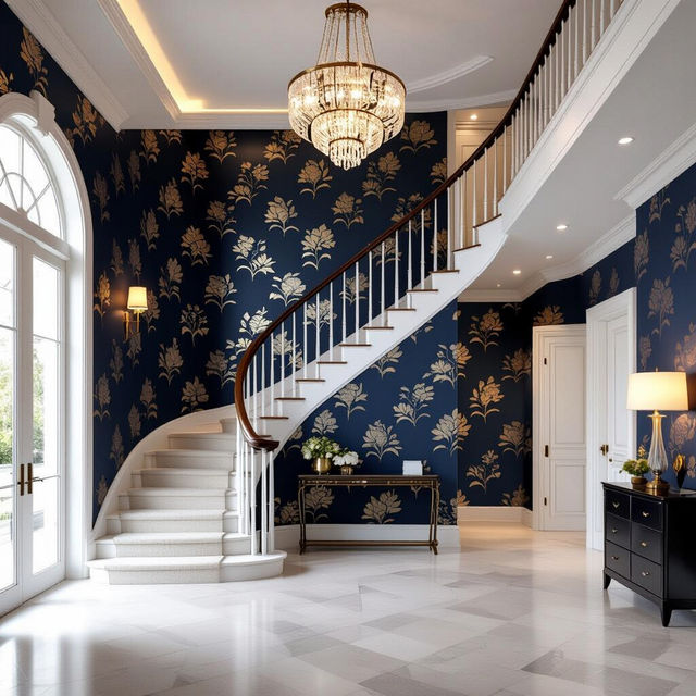 Foyer Wallpaper - AI Generated gallery