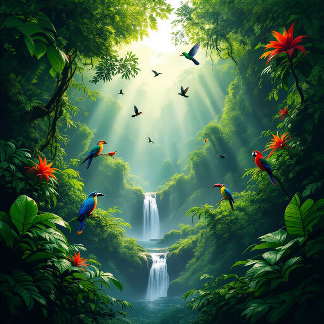 Rainforest Art - Created With AI gallery