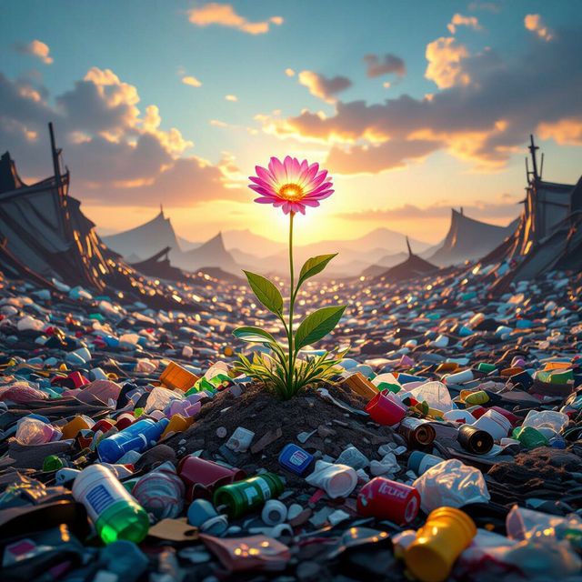 Pictures of Trash - AI Art gallery