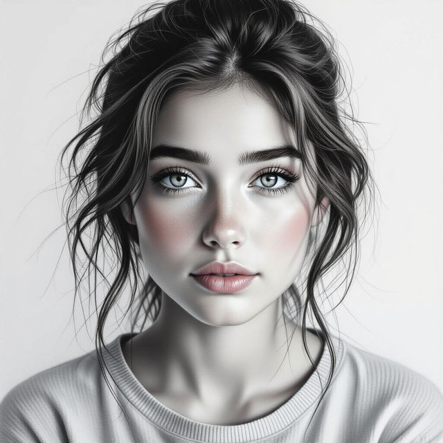 Portrait Sketch - Made With AI gallery