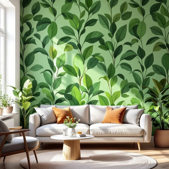 Green Peel and Stick Wallpaper gallery