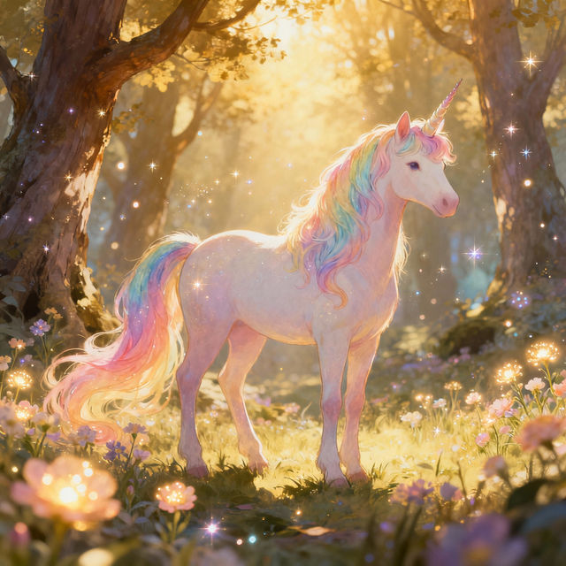 Unicorn Drawings - AI Generated gallery
