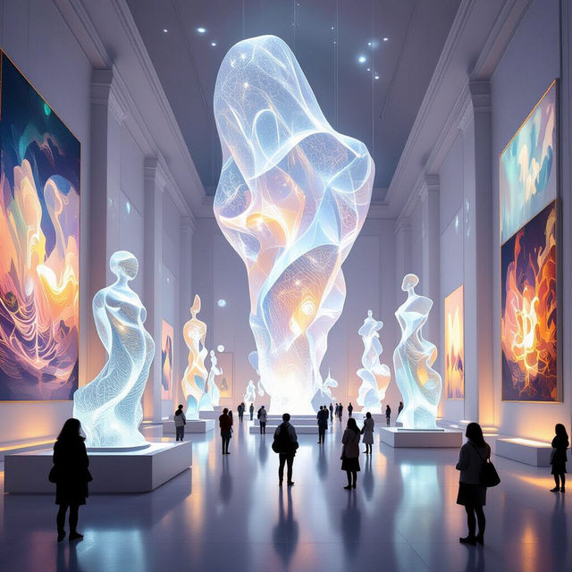 Digital Art Museum - Explore AI Creations gallery