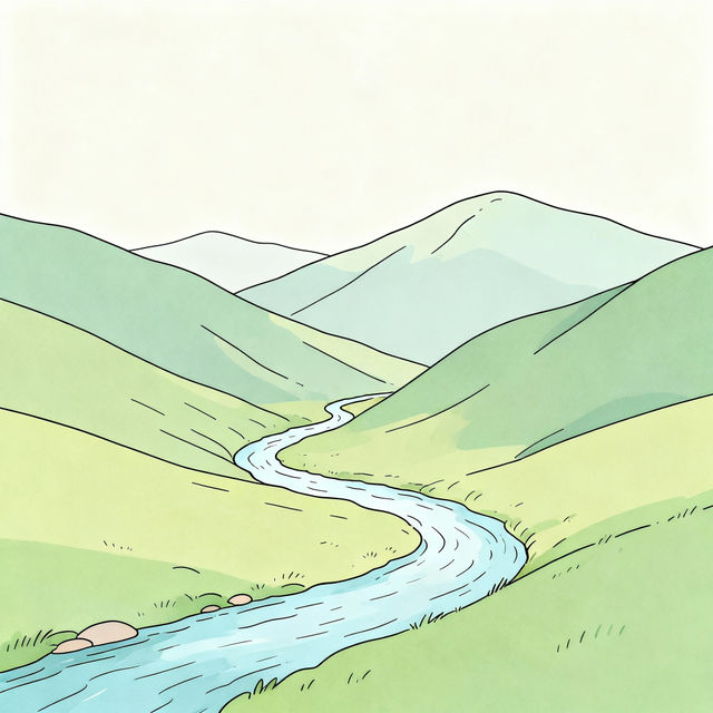 Easy Landscape Drawings - Made With AI gallery