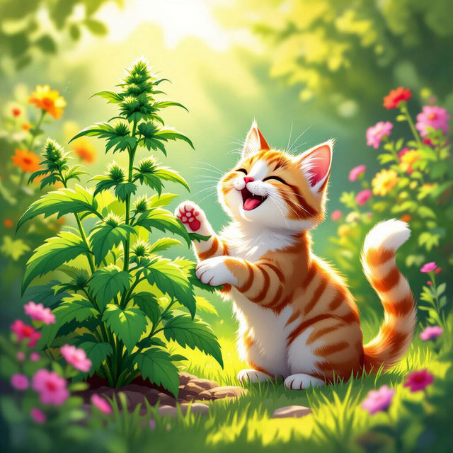 Picture Of Catnip - AI Generated gallery