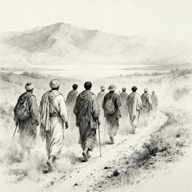 Pilgrims Drawings gallery