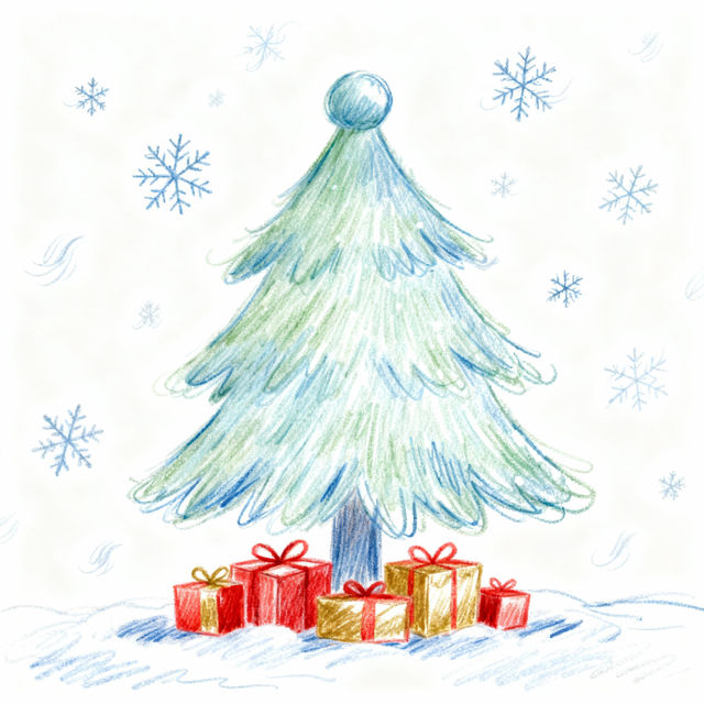 Easy Christmas Drawing Ideas gallery