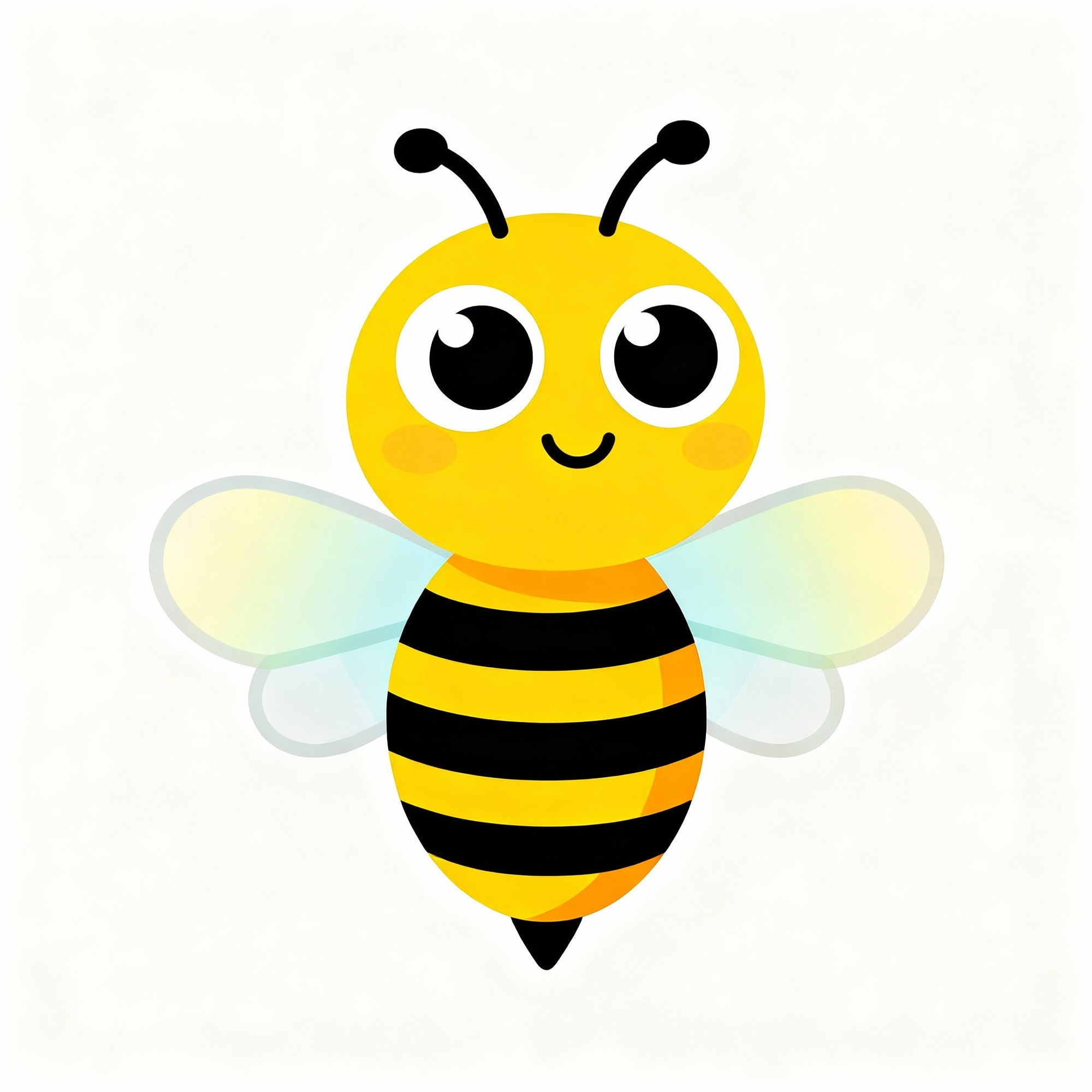 Easy Bee Drawing - AI-generated Art