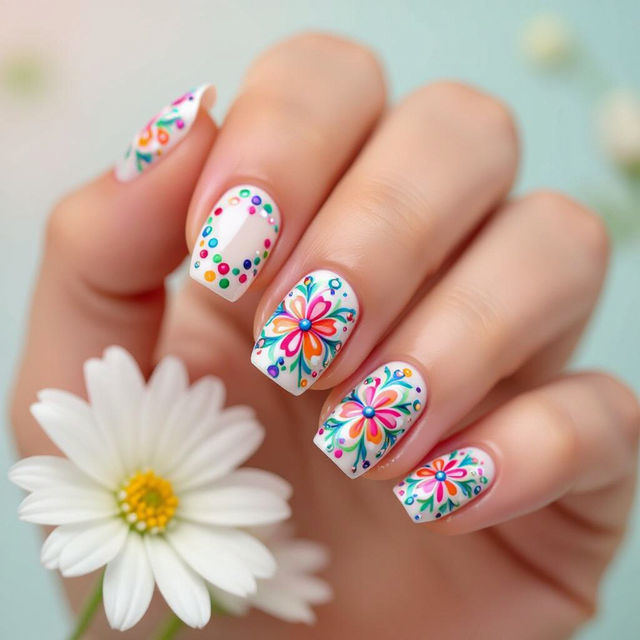 Dotting Tool Nail Art gallery
