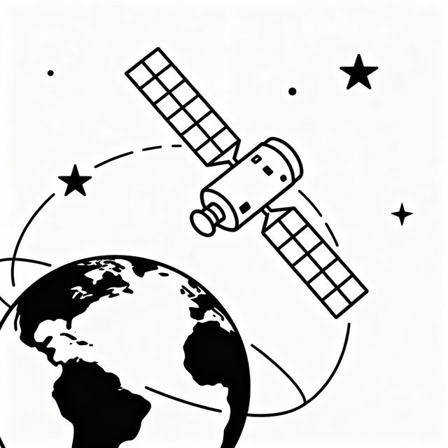 Satellite Drawings - Made With AI gallery