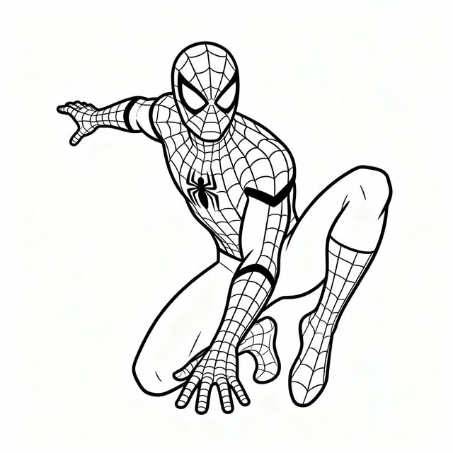Beginner Spider-Man Drawings - Easy AI Creations gallery