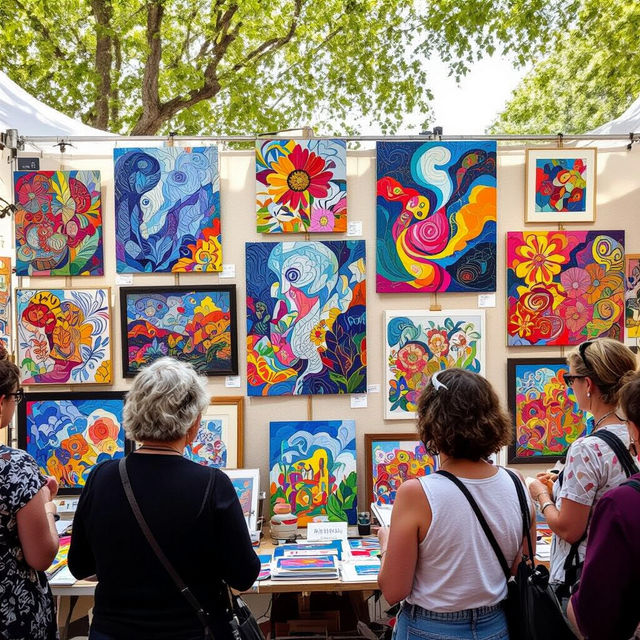 Elmwood Art Festival Creations gallery
