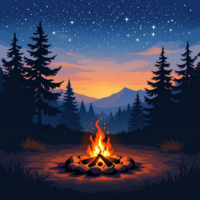 Campfire Art - Made With AI gallery