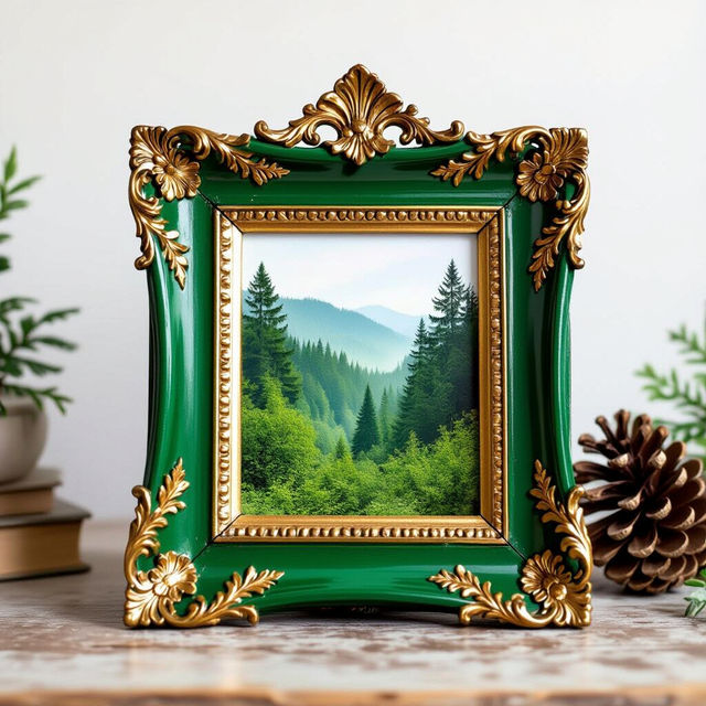 Green Picture Frames - AI Generated gallery