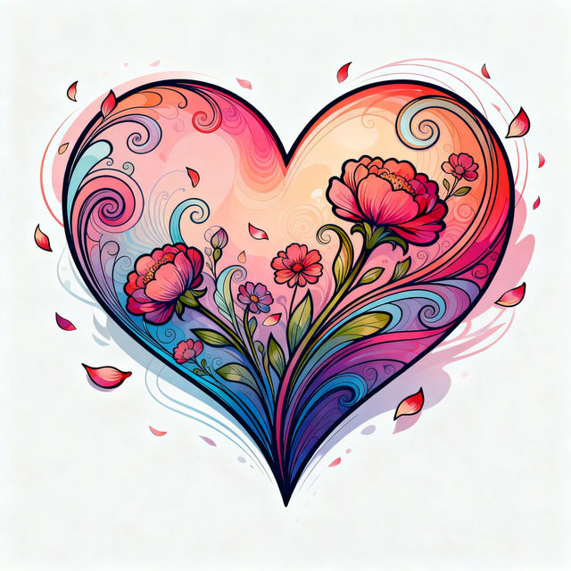 Heart Drawings gallery