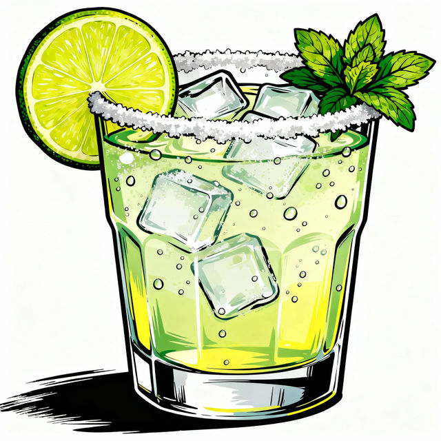 Cocktail Drawings - AI Generated Art gallery