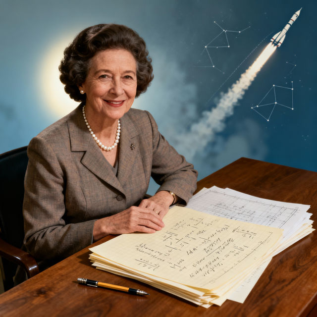 Katherine Johnson Drawings - AI Generated Art gallery