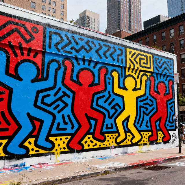 Original Keith Haring Art gallery