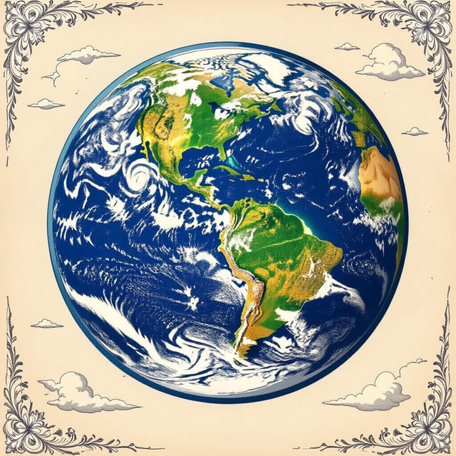 Drawing Of The Earth gallery