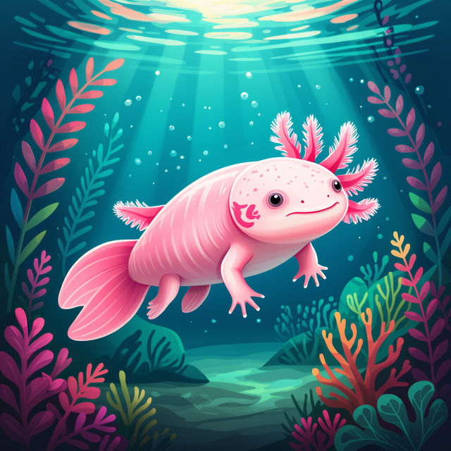 A Picture Of An Axolotl gallery
