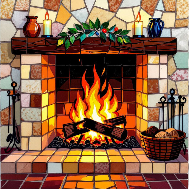 Tile Art To Warm Your Heart gallery