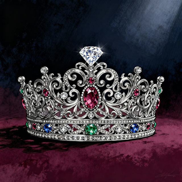 Drawing Of Crown - AI Generated Art gallery