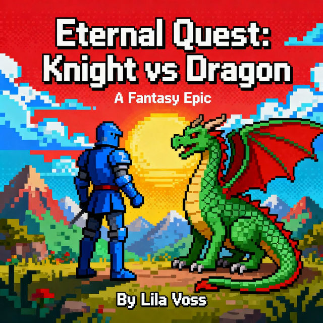 Pixel Art Book Covers - Made With AI gallery