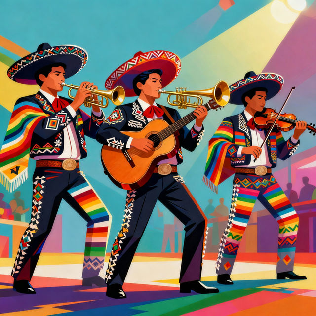 Mariachi Drawing gallery