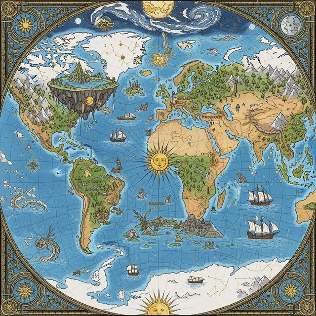 Explore AI-Generated World Drawings gallery