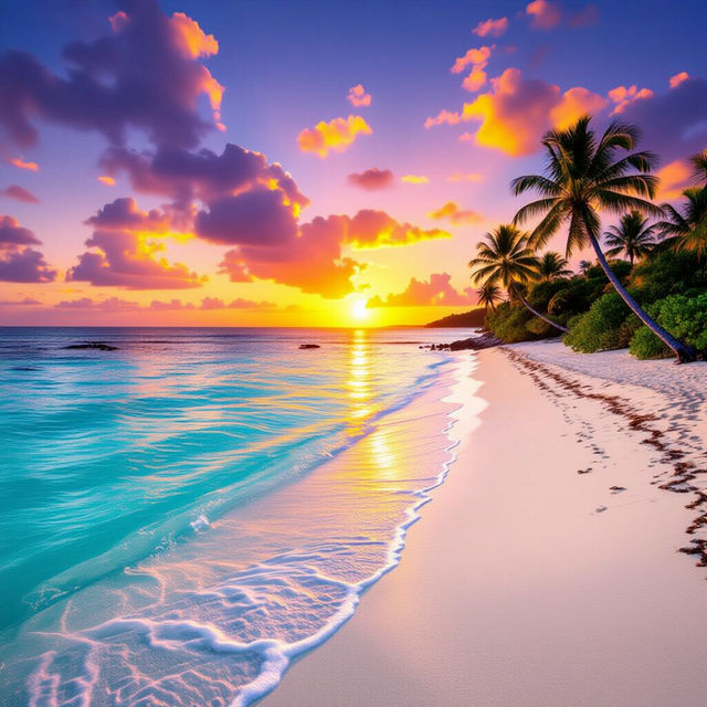 Caribbean Wallpaper - Made With AI gallery