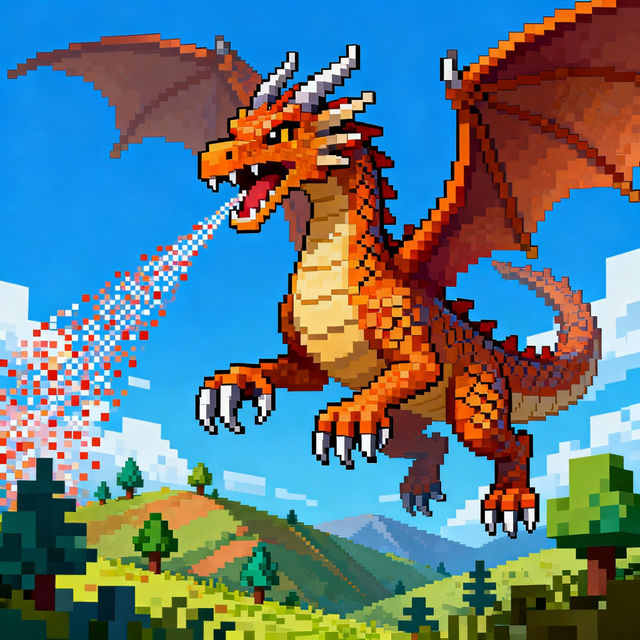 Pixel Art Dragons gallery