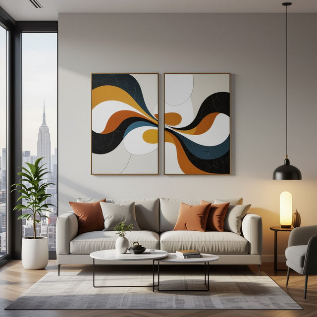 2 Piece Wall Art for Living Room gallery