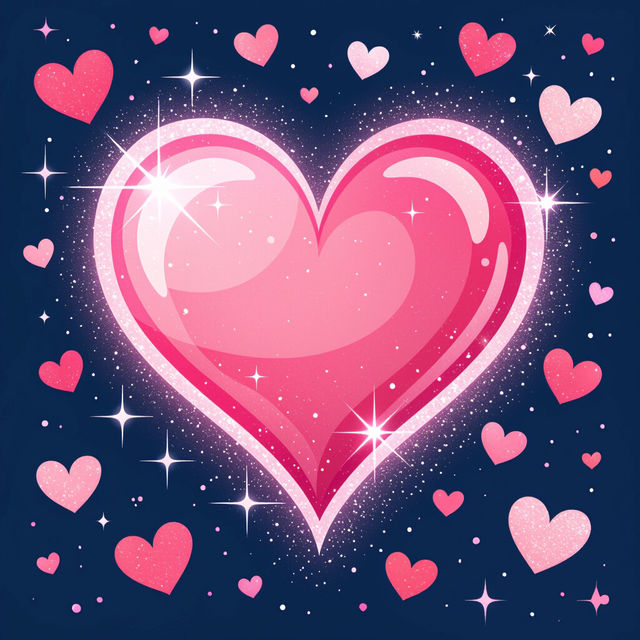 Heart Pink Wallpaper gallery