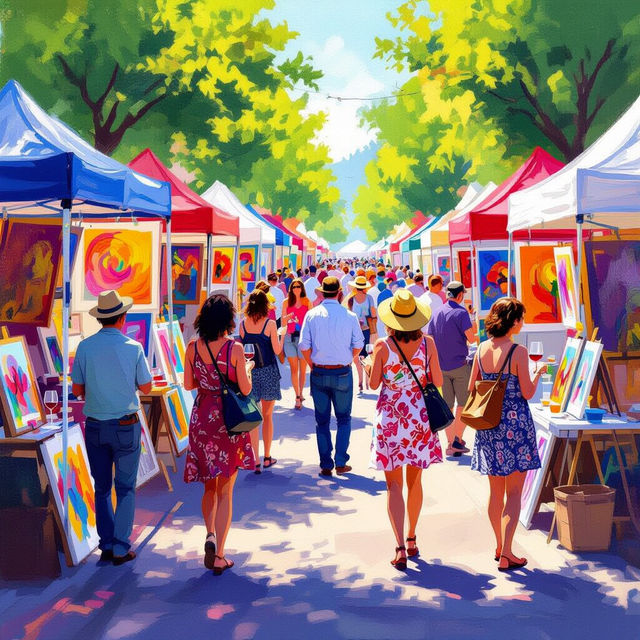 Fremont Art and Wine Festival gallery