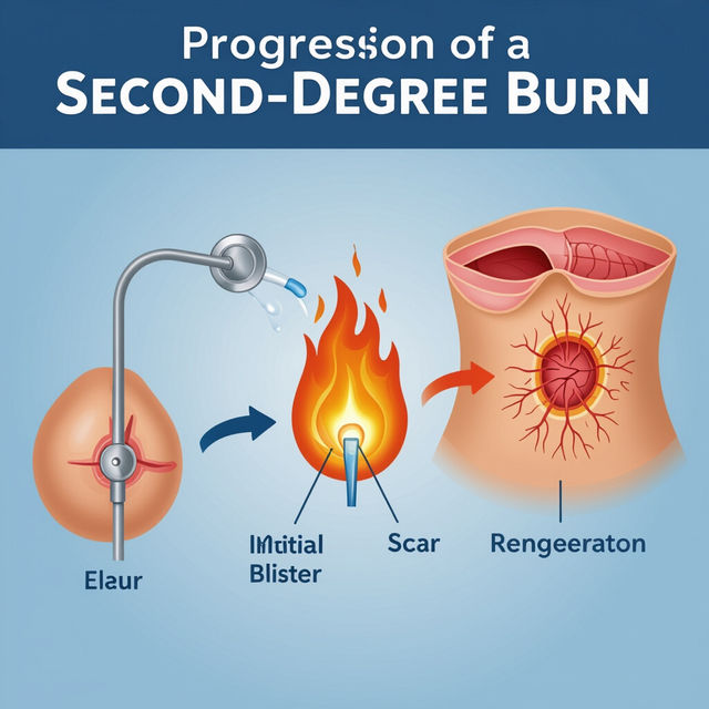 Second-Degree Burn Healing Stages Pictures: A Visual Guide gallery